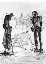 Офорт к «Песням Мальдорора» к поэма Изидора Дюкаса, известного под именем графа Лотреамона 1934 Офорт к «Песням Мальдорора» к поэма Изидора Дюкаса, известного под именем графа Лотреамона 1934